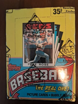 1986 Topps Baseball Wax Box 36 Packs BBCE Authenticated  Wrapped  FREE SHIPPING - Image 1 of 2