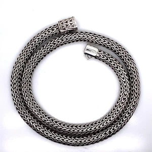 John Hardy Sterling Silver Icon Necklace (DG7147556) - Picture 1 of 6
