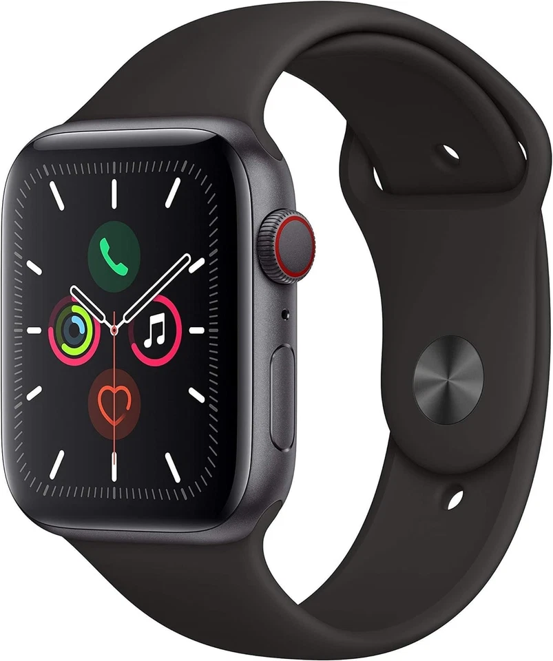 Apple Watch Series 5 Aluminum 40mm (GPS Only, No Cellular) Gray (Excellent) - Image 1 of 3