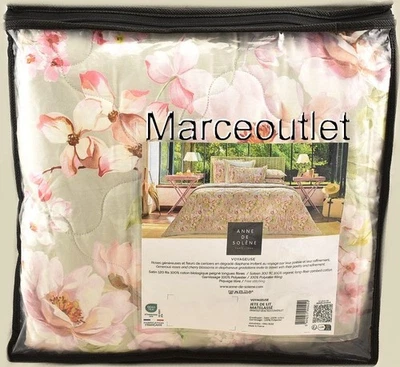 Anne De Solene Paris Voyageuse QUEEN Cobertor Acolchado Rosa Multi Foto 1 de 4