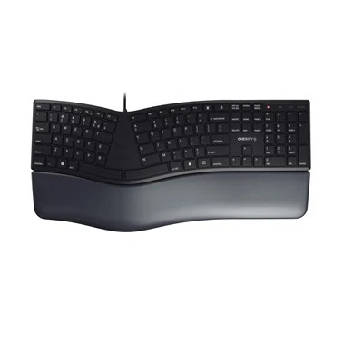 CHERRY KC 4500 ERGO, Ergonomic Keyboards, EU Layout (QWERTY), Wired, Padded Palm - Image 1 of 4