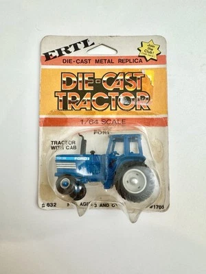 Винтажный литой трактор ERTL 1:64 Ford TW-35 запас #832 Asst 1703 новый в упаковке - Изображение 1 из 4