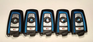LOT OF 5 OEM BMW SMART KEY FOB REMOTES YG0HUF5767 4 BUTTONS - Picture 1 of 3