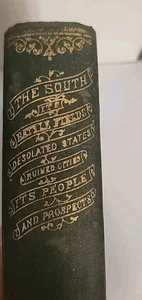 Trowbridge THE SOUTH A Tour of Its Battle-Fields, People and Ruined cities. 1866 - Picture 1 of 12