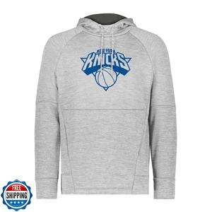 Holloway Herren Standard NBA New York Knicks Fleece Hoodie - Basketball Pullov - Bild 1 von 5