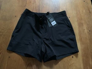 Ten Thousand Hombres 5 In Base NoLiner Pantalones Cortos Activos Entrenamiento Negro Grande - Imagen 1 de 5