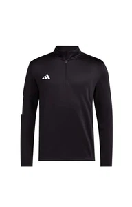 Adidas Half Zip Golf Pullover Herren Gr. Large schwarz Performance Aeroready " - Bild 1 von 3
