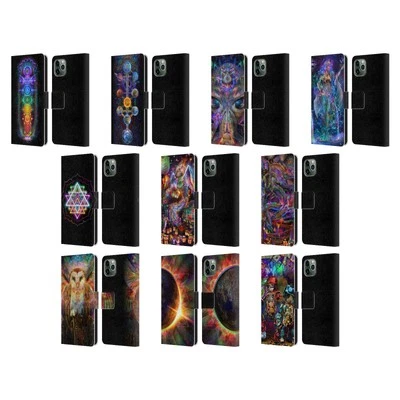 FUNDA BILLETERA LIBRO CUERO VISIONARIO ARTE JUMBIE OFICIAL PARA TELÉFONOS APPLE iPHONE Foto 1 de 4