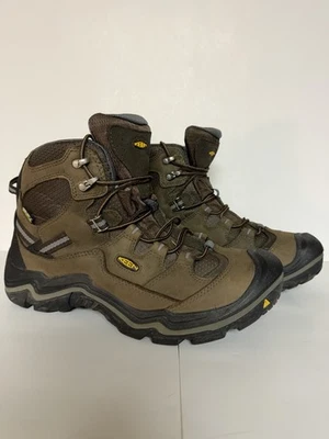 Keen Men’s Durand Mid Keen Dry Waterproof Hiking Boot Men’s 11 Brown Leather - Image 1 of 4