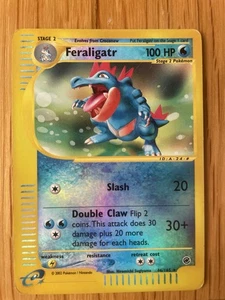 Feraligatr 46/165 Expedition Base Set Reverse Holo Rare Moderate Play WOTC 2002 - Bild 1 von 3