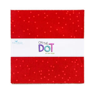 Riley Blake Designs  10-17030-42 On the Dot precut 10 Inch Stacker by Sew Yeah Q - Picture 1 of 2