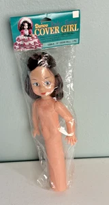 Cubierta de pañuelo de inodoro Darice 1993 cuerpo de muñeca niña para manualidades - Imagen 1 de 4