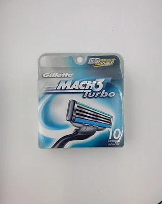 Gillette Mach 3 Turbo Rasiererkartuschen 10 Stück - Bild 1 von 3