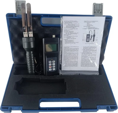 Digital Paper Moisture Content Meter with Range 0-80% Length of Electrode 77mm - Image 1 of 4
