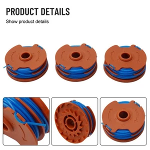Line Spools Replacement For Qualcast GGT4401, GGT4502 & GGT600A1, GT25 350 Watt - Picture 1 of 12