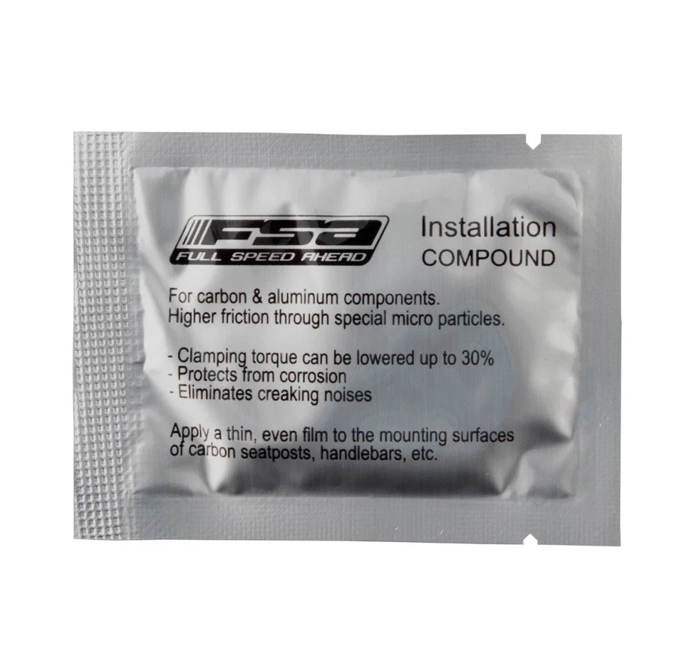 FSA Carbon Paste Installation Compound Friction Assembly Paste Grease Packet 5g - Image 1 of 1
