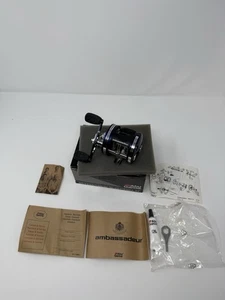 NOS - Abu Garcia Ambassadeur 5600C4 Fishing Reel Made in Sweden - Blue - New - Picture 1 of 11