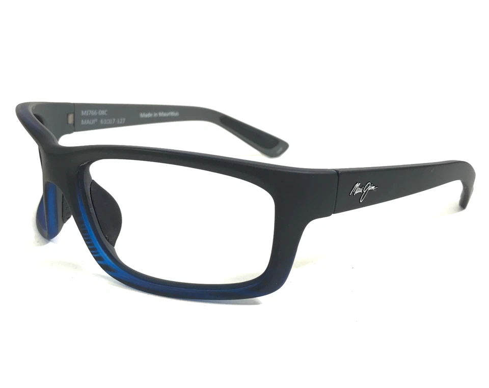 Monturas de gafas Maui Jim KANAIO COAST MJ766-08C mate negro azul 61-17-127 Foto 1 de 4