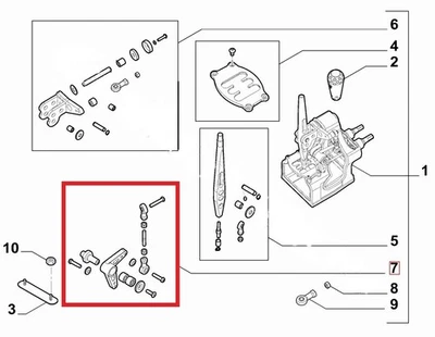 GENUINE ABARTH 695 BIPOSTO DOG RING QUICK SHIFT SECTION 71777803 - Image 1 of 3