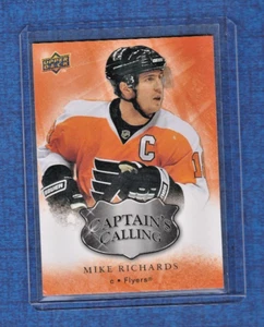 2009-10 Upper Deck Captains Calling # CC9 Mike Richards - Bild 1 von 2