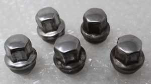 5PC Genuine  TESLA MODEL 3 MODEL X  S  Y LUG NUT FIT 14x1.5 STOCK WHEEL OEM - Picture 1 of 5