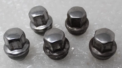 5PC Genuine  TESLA MODEL 3 MODEL X  S  Y LUG NUT FIT 14x1.5 STOCK WHEEL OEM - Image 1 of 4