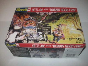 Revell Ed Roth Outlaw mit Robbin Hood Fink Modellbausatz - Ungebauter offener Karton - Bild 1 von 7