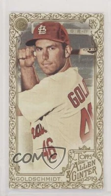 2019 Topps Allen & Ginter Mini Gold Paul Goldschmidt #62 - Image 1 of 2