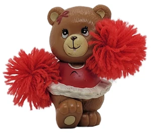 Russ Berrie Cheerleader Bear 2,25" PVC Figur - Bild 1 von 5