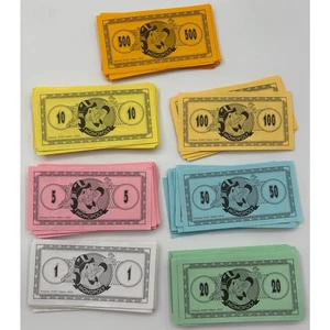 Disney Monopoly Geld Ersatz Scheine 2001 Disney Princess Edition komplett - Bild 1 von 2