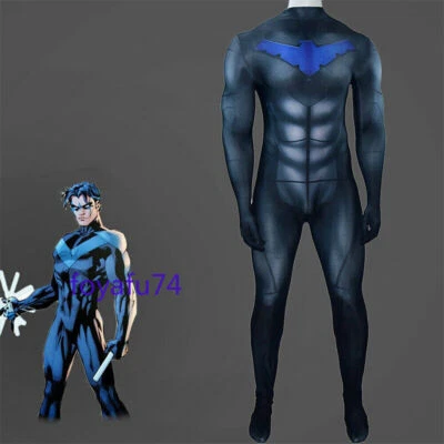 Mono Nightwing Dick Grayson Medias Robin Body Disfraz Juegos con disfraces Adulto Foto 1 de 4