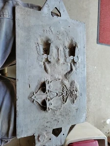  Industrial Foundry Zinc Sand Cast Mold  Military Eagle Plaque  Pattern - Picture 1 of 9