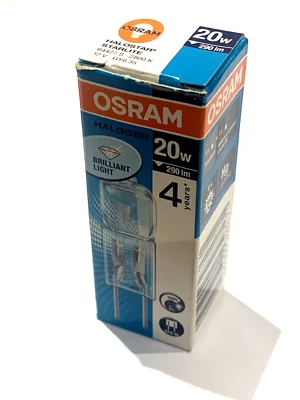 Halostar Starlite Halogen Lamp 64427 S 12V 20W GY6.35 Warm White - Image 1 of 4
