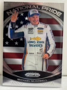 2024 Panini Prizm NASCAR Racing National Pride #12 Michael Mcdowell Insert Card - Picture 1 of 2