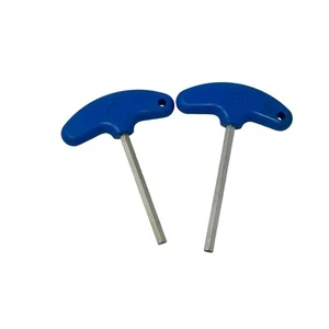 Lot of 2 Big Kaiser T-Handle Hex Keys 5mm - Picture 1 of 6