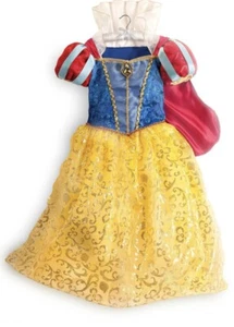 DISNEY STORE Girls SNOW WHITE Classic COSTUME Gown sz 5/6 - Picture 1 of 6