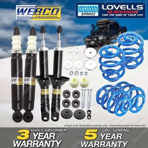 Front Rear Webco Shock Absorbers Super Low Springs for Ford Falcon EB ED EF EL - Picture 1 of 3