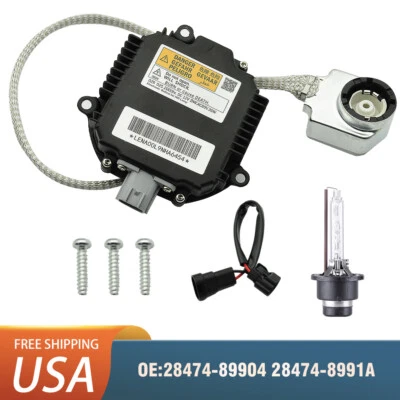 28474-89904 HID Xenon Headlight Ballast w/ Igniter Cord Bulb For Nissan Infiniti - Image 1 of 4