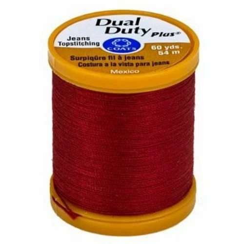 Coats & Clark Dual Duty Plus Jeans Topstiching Thread - 60 Yard - Pick Color - Image 1 of 1