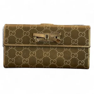 Gucci Brown Canvas Satchel - Picture 1 of 5