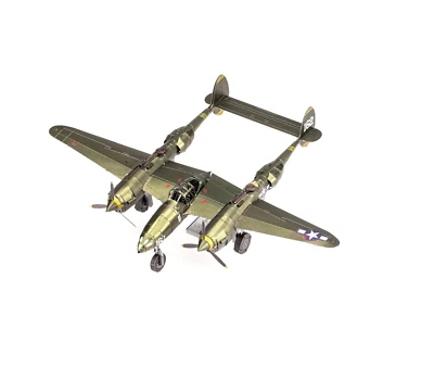 Metal Earth Fascinations Premium Series P-38® LIGHTNING® 3D Metall Puzzle