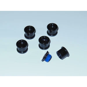 New* Praxis Works Alba Steel Bicycle Chainring Bolt Set 5-piece Black for Double - Picture 1 of 1