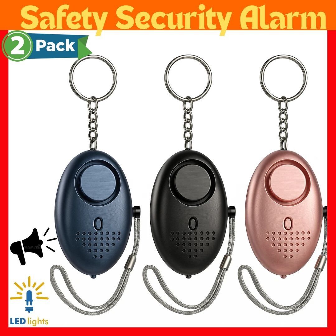 Ring Alarm Personal Safety Alarm Pack, 140db Siren, Powerful