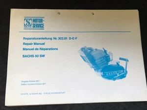 Sachs Manuale Riparazione Sachs 50 SW Ottobre 1977 - Foto 1 di 1