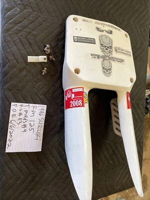 Protector horquilla matrícula delantera Suzuki RM 125 1996 Foto 1 de 4