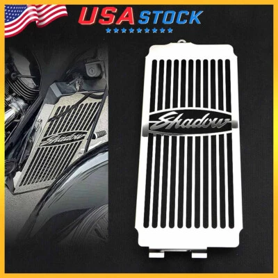 Protetor de tampa de grade de radiador para Honda Shadow ACE 750 VT400 Spirit 750 VT750DC - Imagem 1 de 4