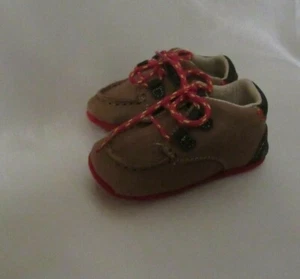 INFANT  BOY`S STRIDE RITE  SHOES SIZE 2M (3/6 MONTHS OLD) NEW IN BOX BROWN #PB51 - Picture 1 of 8