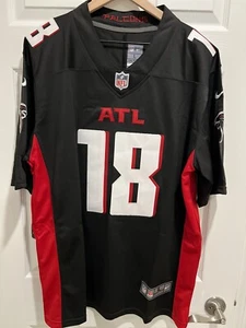 Kirk Cousins #18 Atlanta Falcons Men's OnField Game Jersey Black - Picture 1 of 5