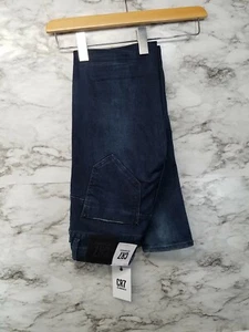 Men CR7 Cristian Ronaldo Type S Super Skinny Low Rise Jeans 28X30 Blue #F - Picture 1 of 7