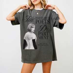 Vintage Tortured Poets T-shirt, Taylor Tee Gift for Woman and Man Oversized Tee - Picture 1 of 2